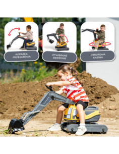 FALK Koparka Przegubowa Volvo Obrotowa Kabina Łopata 2