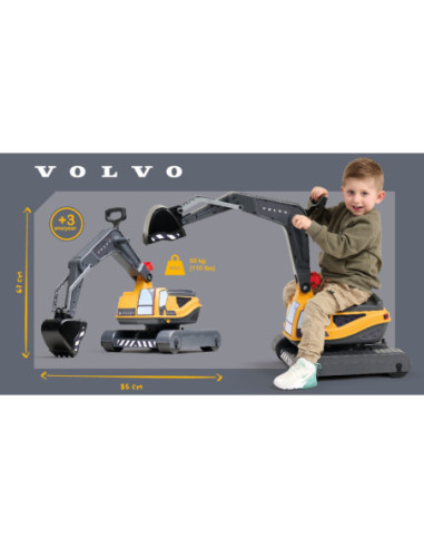 FALK Koparka Przegubowa Volvo Obrotowa Kabina Łopata