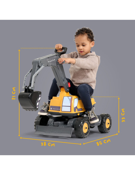 FALK Koparka Przegubowa Volvo Obrotowa Kabina Łopata Pług