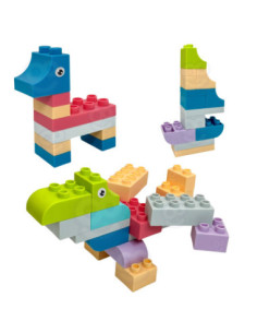 WOOPIE Klocki Soft Blocks Zestaw 99 Elementów w Pudełku 2