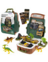 WOOPIE Walizka Dinosaur World - Edukacyjny Zestaw Odkrywcy Dinozaurów