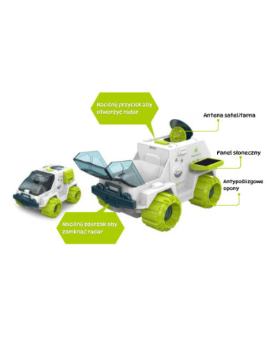 WOOPIE Interaktywny Łazik Kosmiczny Space Set