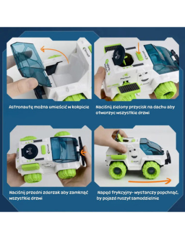 WOOPIE Interaktywny Łazik Kosmiczny Space Set
