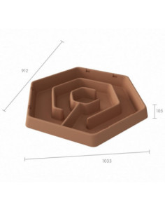 MASTERKIDZ Sześciokątny Stolik Labirynt Do Zabawy Piaskiem i Wodą 2