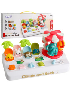 WOOPIE Wyskakujące Zwierzątka Pop Up Karuzela Zabawka Interaktywna