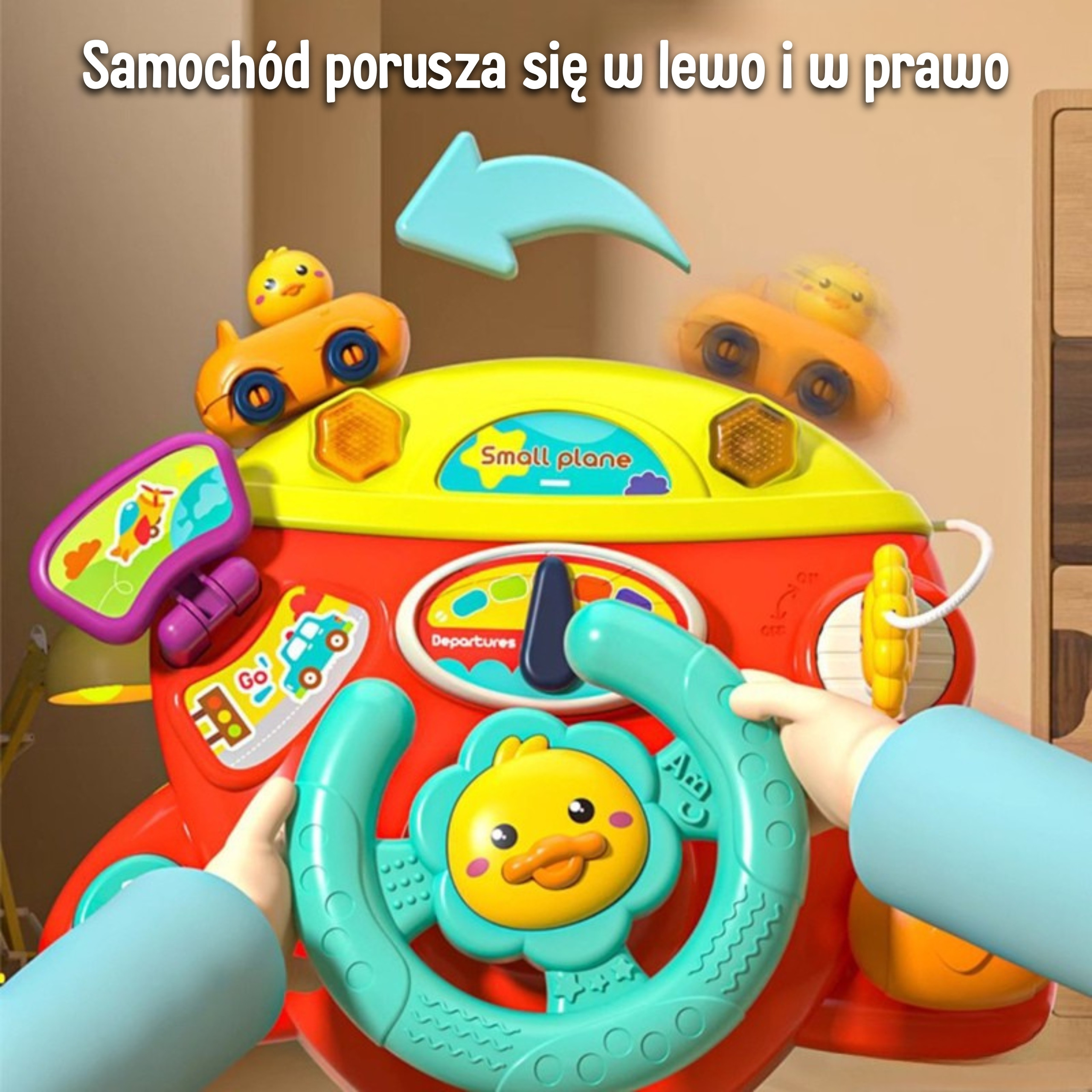 Latająca Kaczka Pilot - Interaktywna Kierownica Samolot - 11 z 16