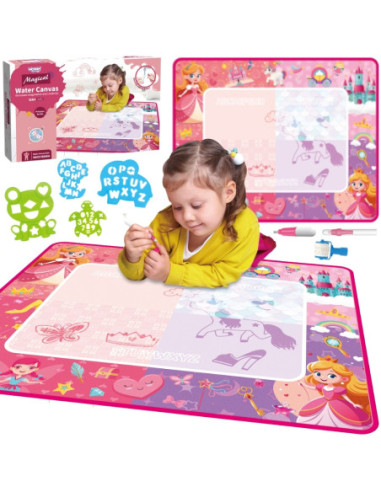 WOOPIE Mata Wodna Magiczna do Rysowania dla Małej Księżniczki