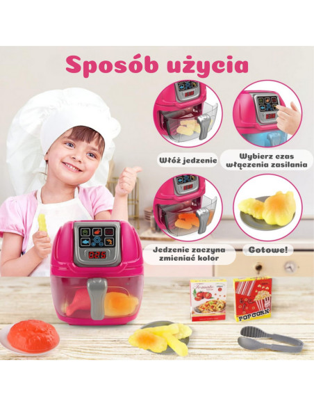 WOOPIE Air Fryer – Interaktywna Frytkownica dla Małych Kucharzy