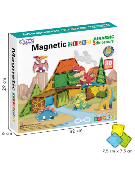 WOOPIE Magnetyczne Klocki Konstrukcyjne 7