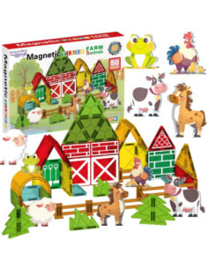 WOOPIE Magnetyczne Klocki Konstrukcyjne 7