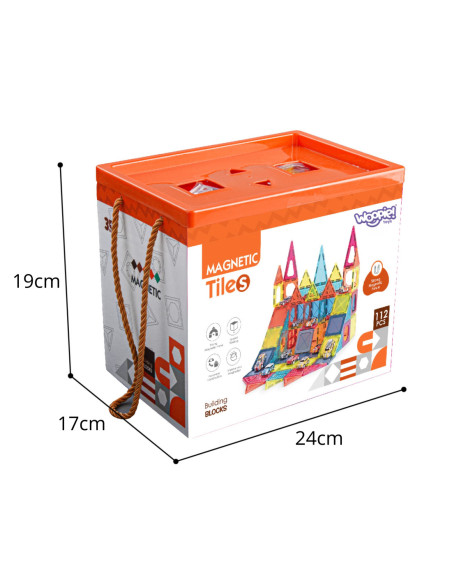 WOOPIE Magnetyczne Klocki Konstrukcyjne 7