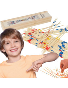 Woopie Bierki Drewniane w Pudełku 41el.