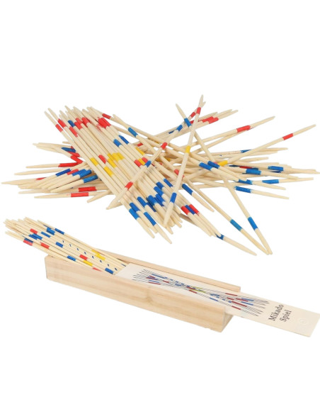 Woopie Bierki Drewniane w Pudełku 41el.