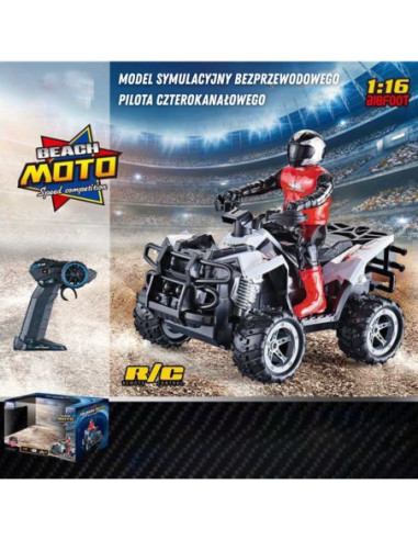 WOOPIE Zdalnie Sterowany RC Quad Kaskaderski