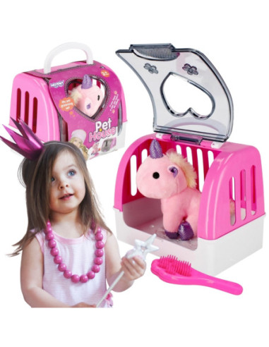 WOOPIE  Domek dla Zwierzaka z Jednorożcem + Akcesoria