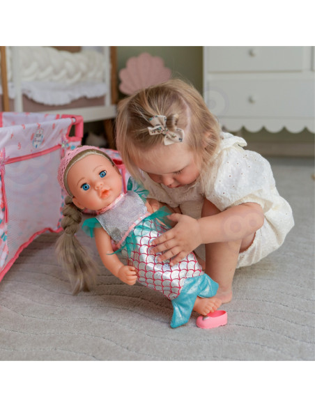 WOOPIE ROYAL Lalka Bobas Syrenka 18 Akcesorii