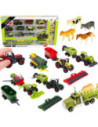 WOOPIE Zestaw Traktorów i Maszyn Rolniczych z Zwierzętami