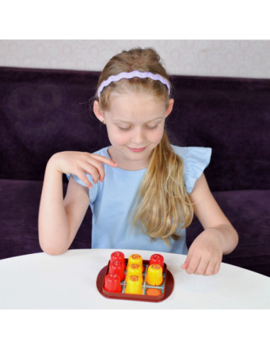 WOOPIE Gra Edukacyjno-Strategiczna 2w1 Kółko i Krzyżyk