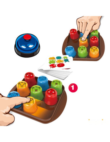 WOOPIE Gra Edukacyjno-Strategiczna 2w1 Kółko i Krzyżyk