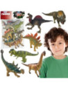 WOOPIE Zestaw Figurek Dinozaurów 6 Sztuk T-Rex