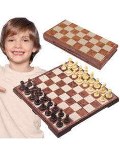 WOOPIE Szachy Warcaby Magnetyczne 2w1