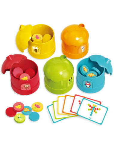 WOOPIE Gra Logiczna Edukacyjna Sorter Klasyfikacja Kolorów