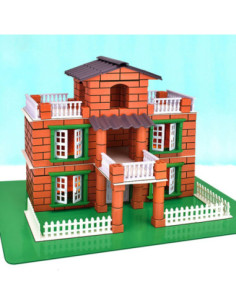 WOOPIE Zestaw Do Budowania z Cegieł - Willa 357 el. 2