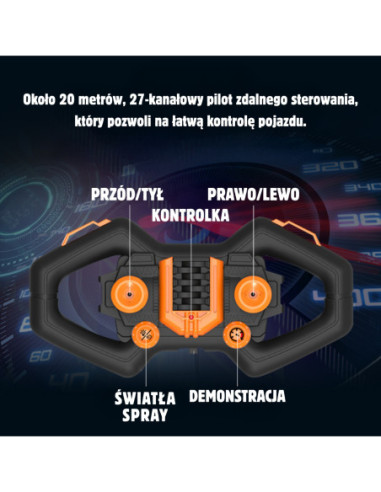 WOOPIE Samochód Wyścigowy Zdalnie Sterowany RC