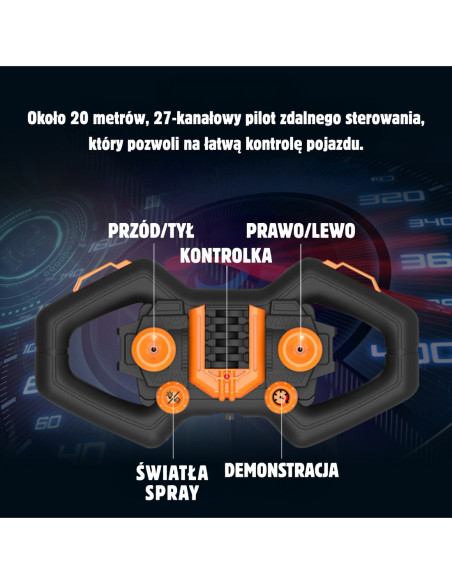 WOOPIE Samochód Wyścigowy Zdalnie Sterowany RC