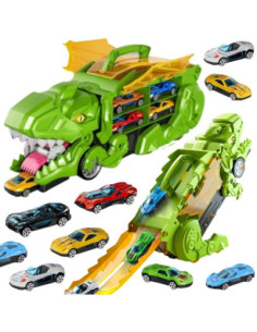 WOOPIE Dinosaur Eater Track Vehicle Set 13pcs.
