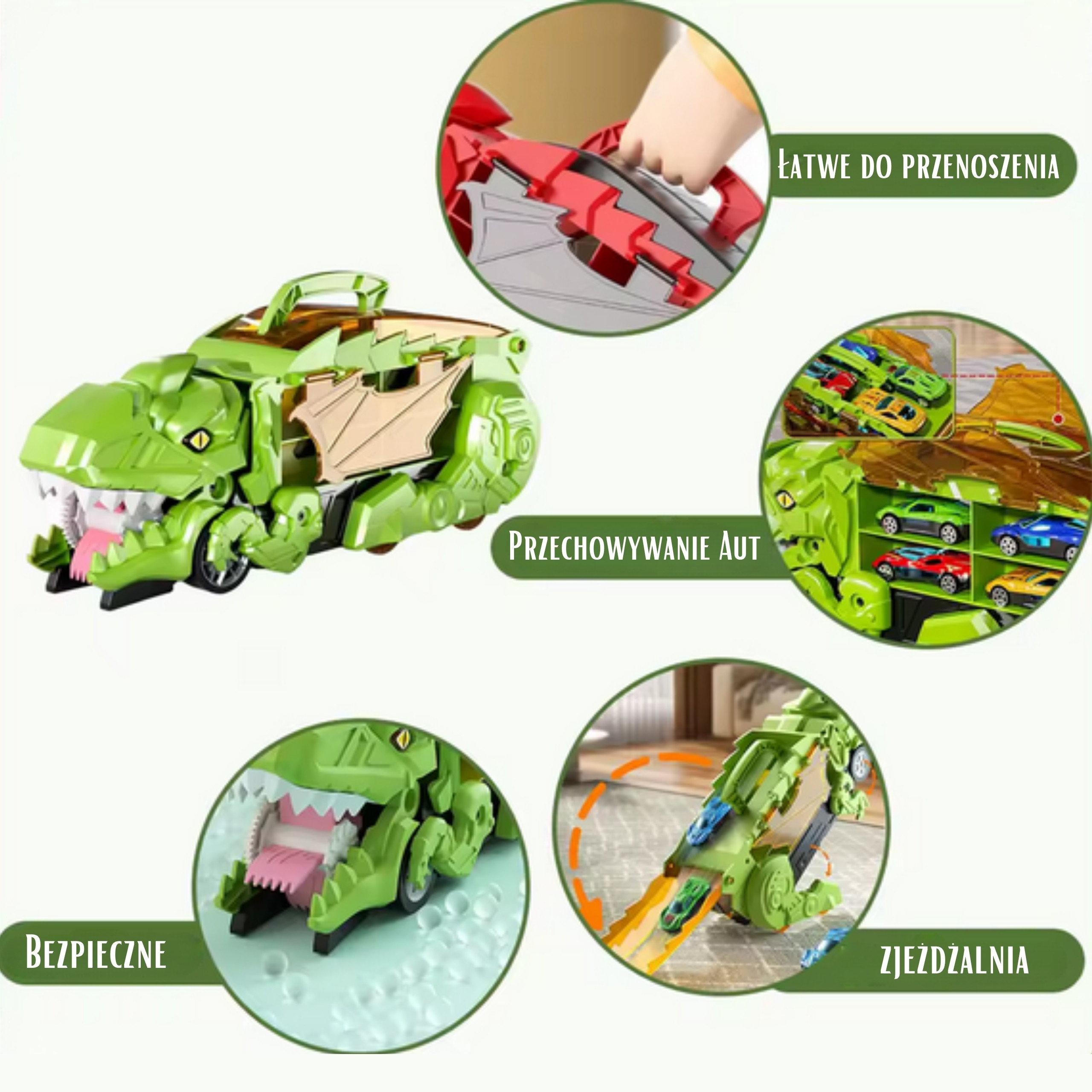 DinoRacer - Tor Wyścigowy z Pożerającym Dinozaurem - 19 z 24