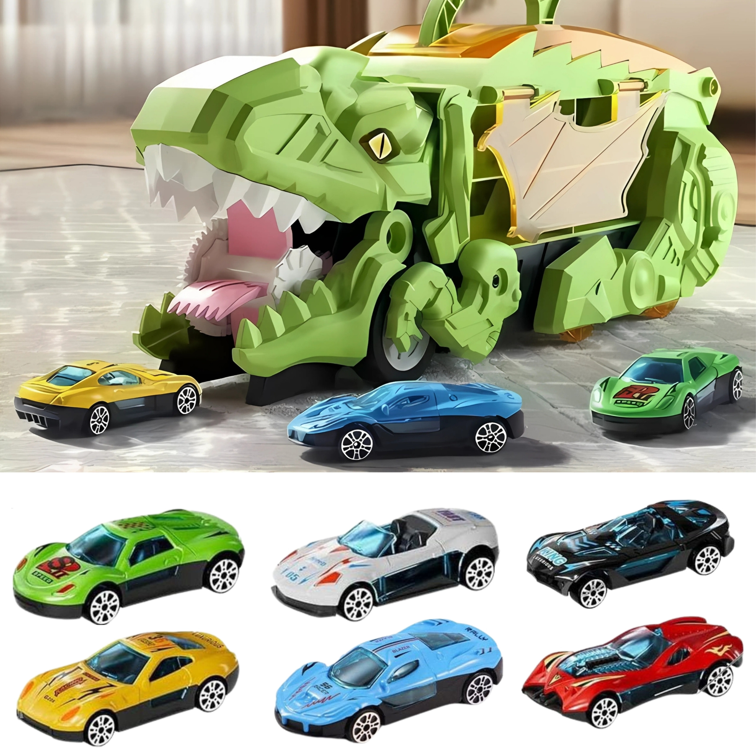 DinoRacer - Tor Wyścigowy z Pożerającym Dinozaurem - 22 z 24