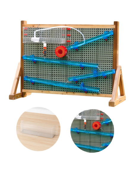 MASTERKIDZ Tablica STEM Outdoor + Tor Wodny/Kulkowy