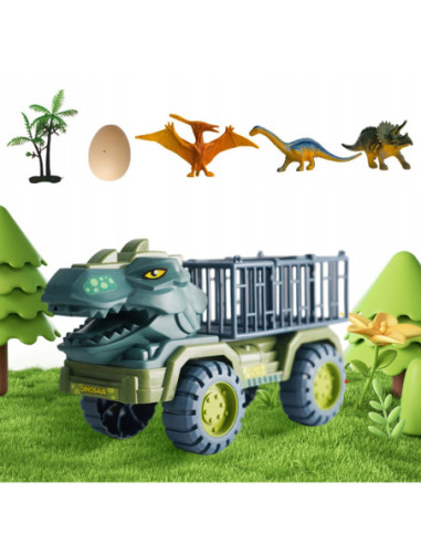 WOOPIE Ciężarówka Dinozaur Transporter Figurki
