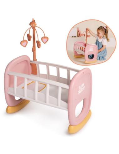 SMOBY Baby Nurse Kołyska z karuzelką