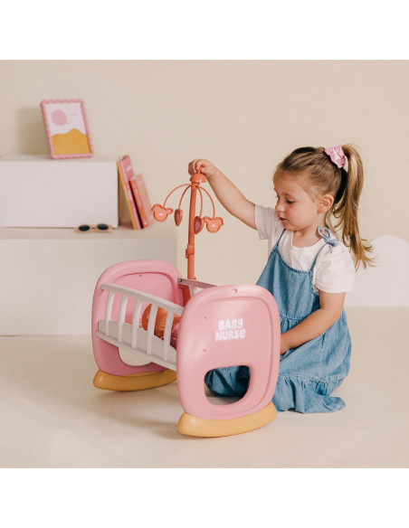 SMOBY Baby Nurse Kołyska z karuzelką