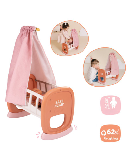 Smoby Baby Nurse Kołyska z Baldachimem