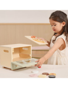 Holz-Backofen/Toaster mit Zubehör VIGA – 12-tlg. 2