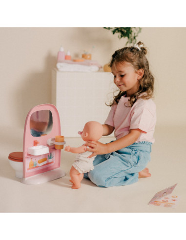 SMOBY Baby Nurse - Dwustronna toaleta Dla lalki 42 cm