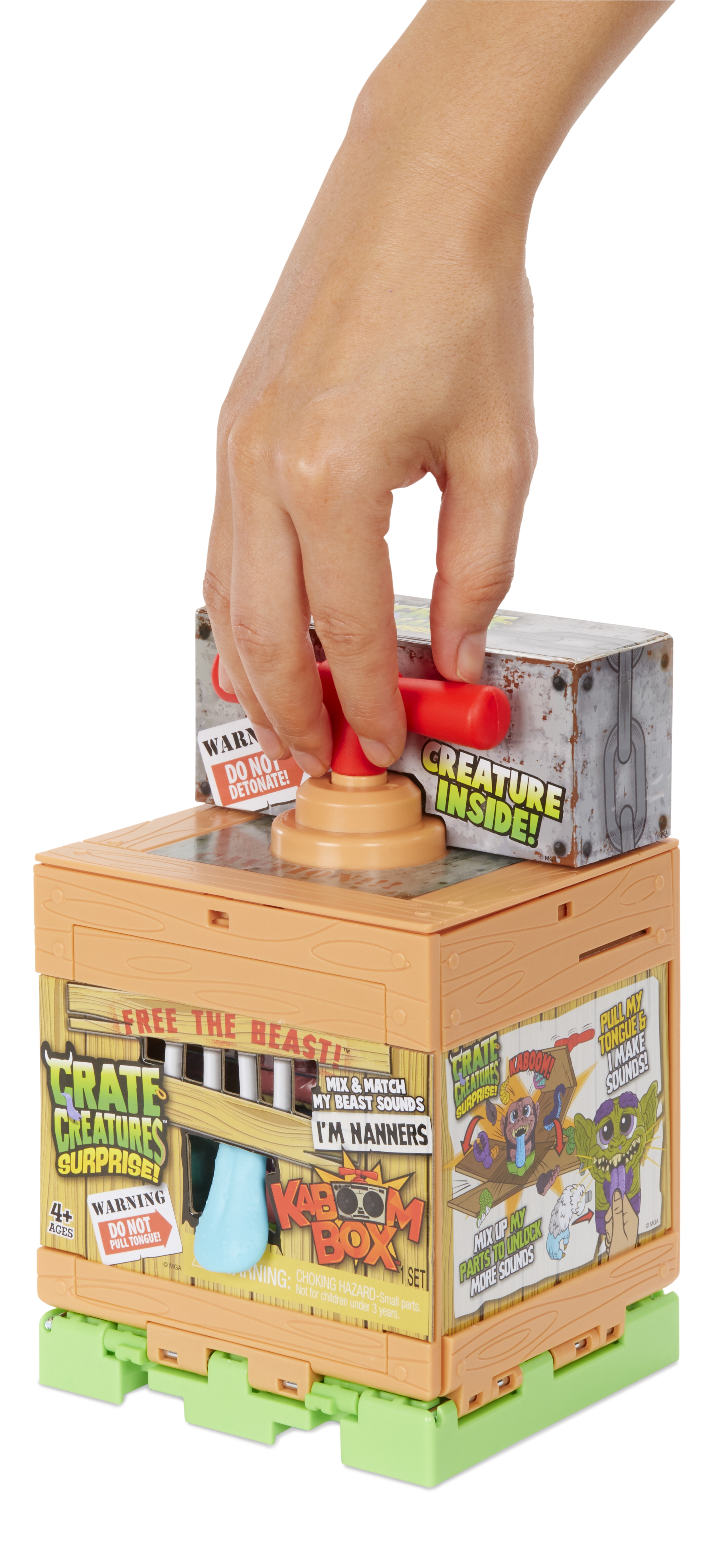 Crate creatures suprise kaboom stworek nanners