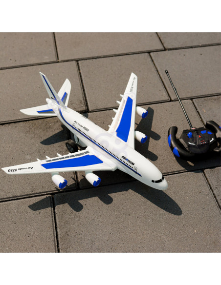 WOOPIE Niebieski Zdalnie Sterowany Samolot Pasażerski Airline
