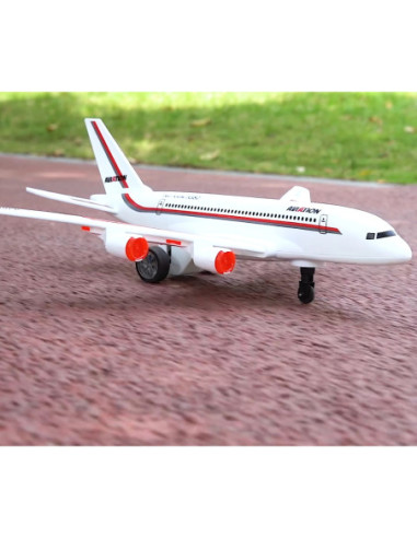 WOOPIE Niebieski Zdalnie Sterowany Samolot Pasażerski Airline