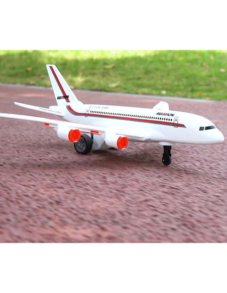 WOOPIE Niebieski Zdalnie Sterowany Samolot Pasażerski Airline