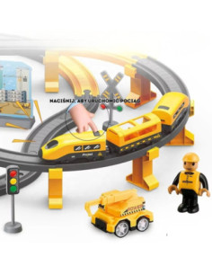 WOOPIE Kolejka Elektryczna Pendolino Zestaw 92el. 2