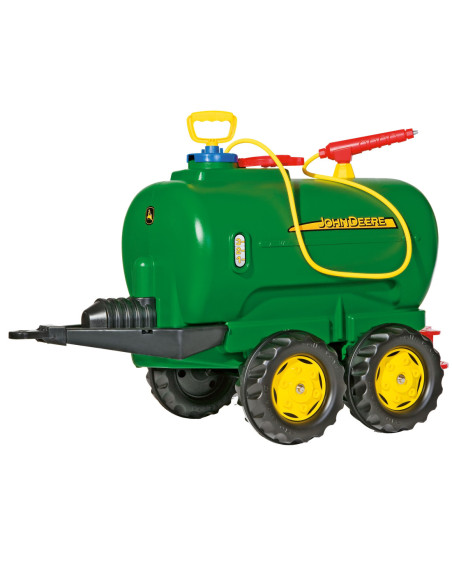 Rolly Toys rollyTanker John Deere cysterna dwuosiowa + pompka