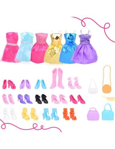 WOOPIE ROYAL Lalka Lili Modelka Stylistka Modowa z Akcesoriamii