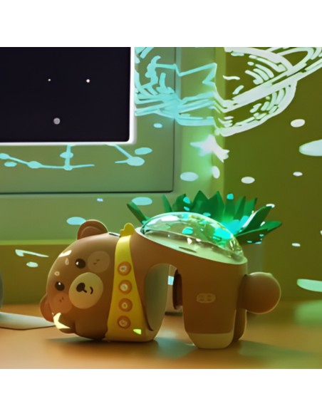 Woopie Star Projector Teddy Bear Sleeper for Babies – Perfect for Nighttime