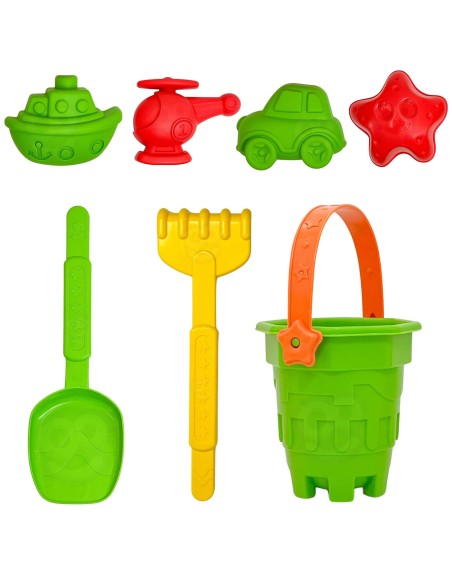 WOOPIE Garden Wheelbarrow Sand Set 10 pieces - outdoor fun