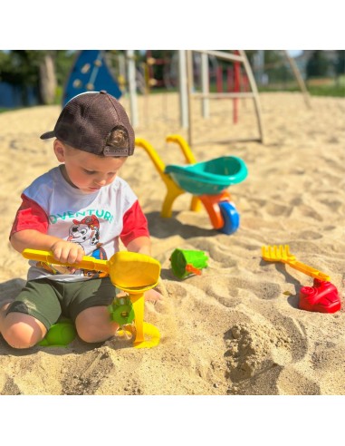 WOOPIE Sodo vežimėlis smėlio žaidimo rinkinys 10 el. - žaidimai lauke