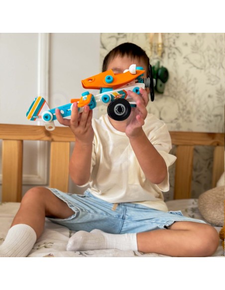 WOOPIE Plane STEM Building Blocks Kit – Creative Fun